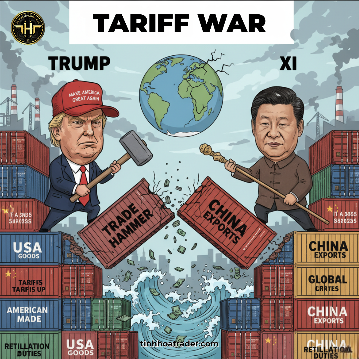 Cuộc Chiến Thuế Quan Đạt Đỉnh Chưa Từng Có - tinhhoatrader.com