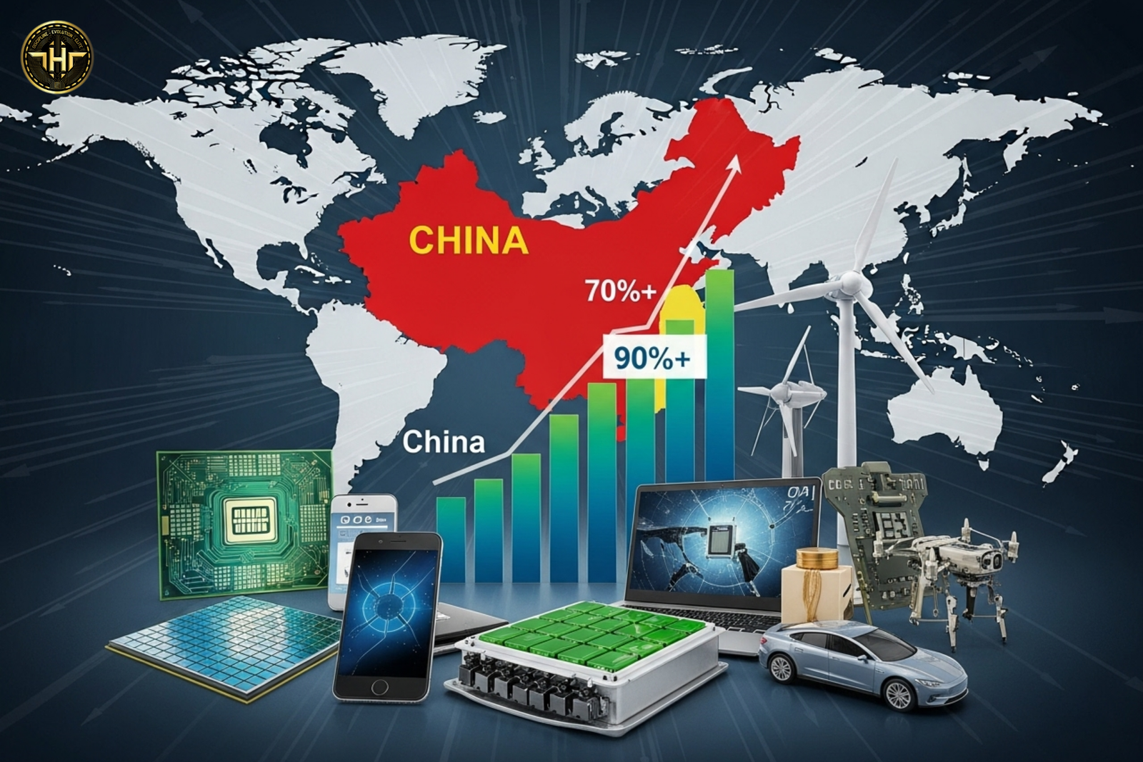 Chiến Tranh Thương Mại Mỹ - Trung: Trump Chính Thức Tuyên Bố "Đang Trong Cuộc Chiến" Trung Quốc kiểm soát hơn 70% nguồn cung đất hiếm toàn cầu - tinhhoatrader.com