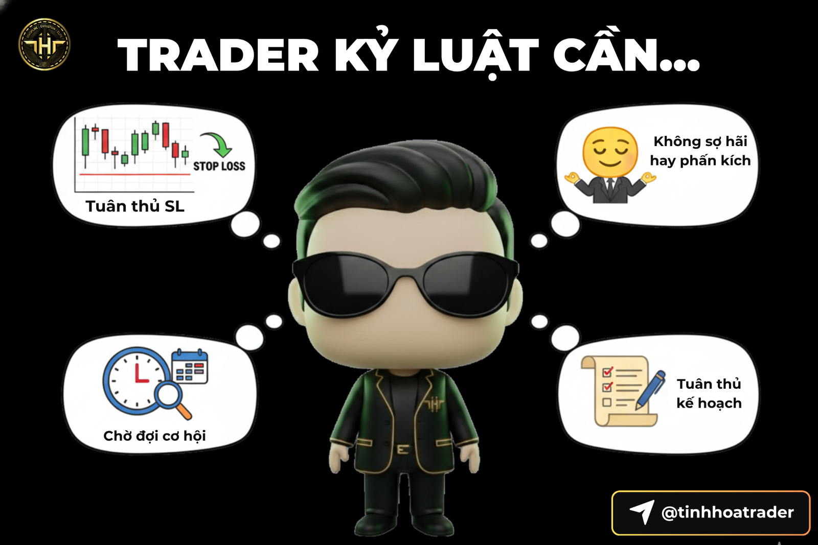 Trading Là Gì? Hướng Dẫn Toàn Diện Cho Người Mới Bắt Đầu trader kỷ luật
