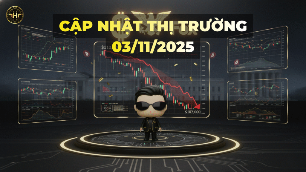 Cập Nhật Thị Trường 3/11: Bitcoin Giảm Về $107K Sau Phát Biểu Fed, Trump Từ Chối Tòa Tối Cao, PMI Sản Xuất Mỹ Yếu