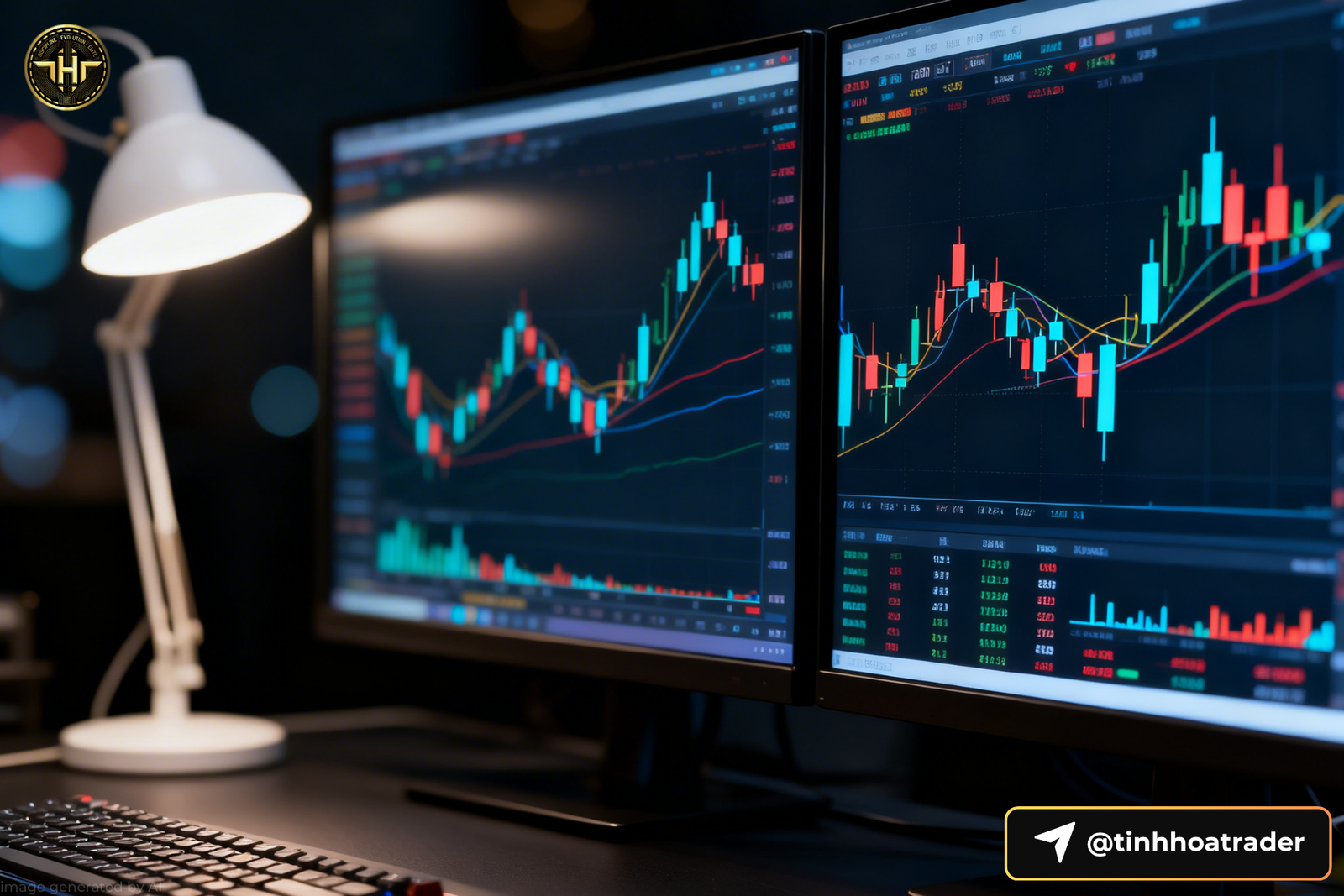 màn hình giao dịch ngoại hối cặp tiền tệ