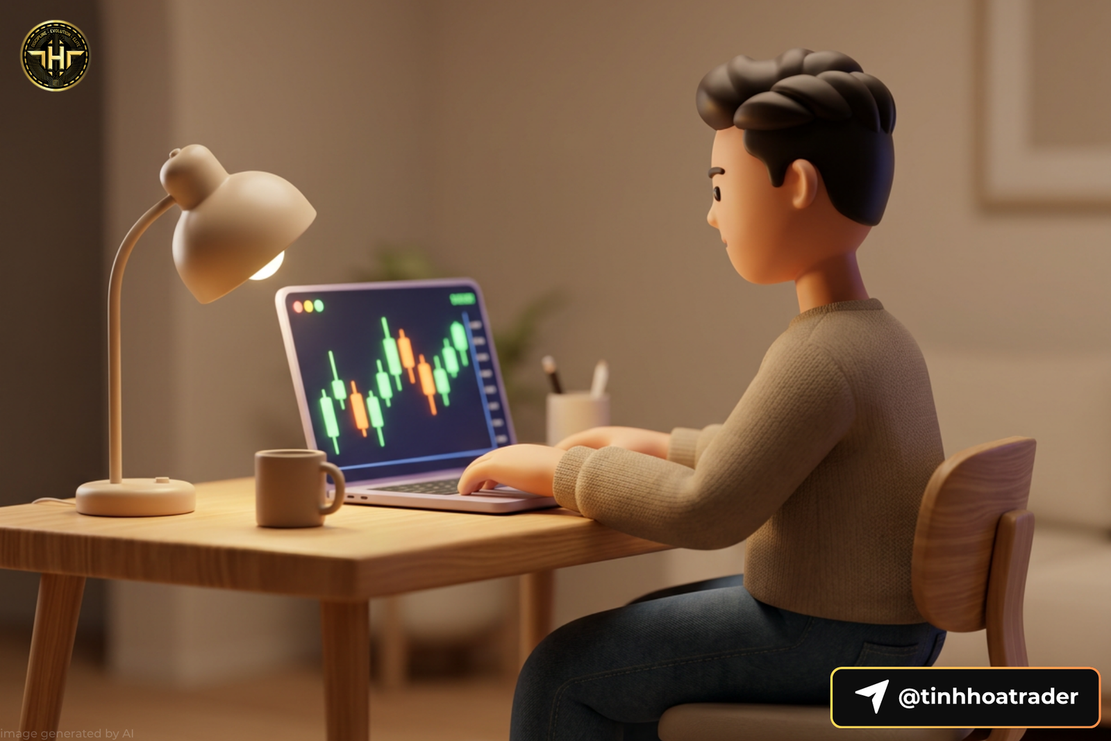 Chơi Crypto Có Khó Không? Góc Nhìn Thực Tế người mới bắt đầu tìm hiểu chơi crypto trên laptop