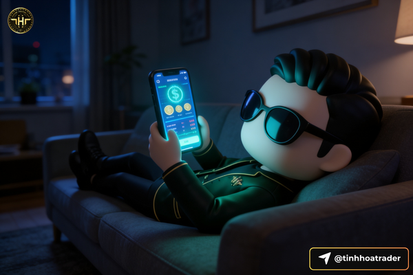 Giao dịch crypto lúc nửa đêm không phụ thuộc giờ hành chính