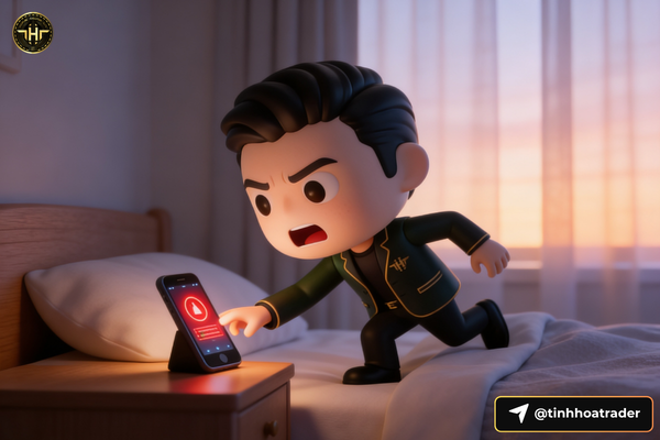 Trader giật mình thức dậy phát hiện tài khoản bị margin call qua đêm.