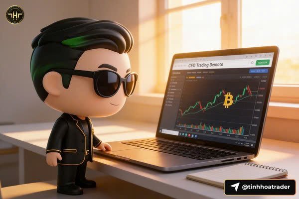 CFD Tiền Mã Hóa Là Gì? Cách Giao Dịch Và Rủi Ro Cần Biết Trader Việt trẻ thực hành trên tài khoản demo
